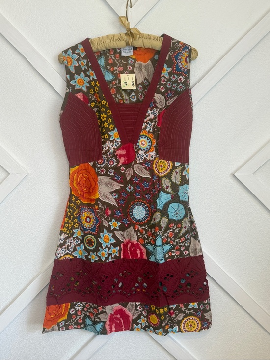 freebird Dresses & Skirts - Free Bird Patchwork Boho Tunic Dress – 100% Cotton (Made in India)  Floral Large